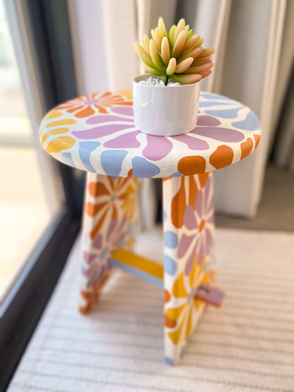 Flower Power Stool