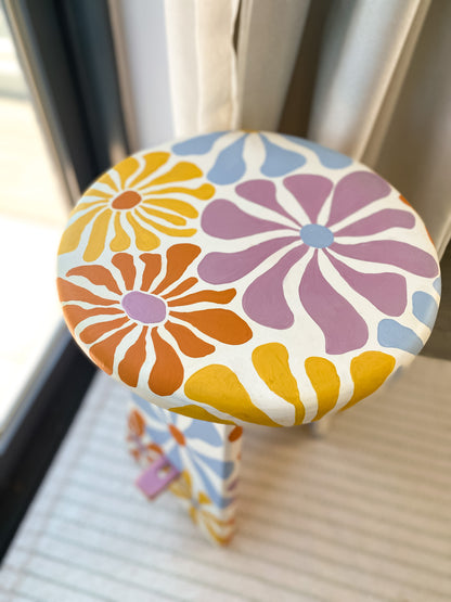 Flower Power Stool